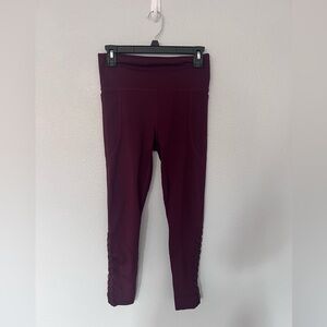 JoyLab Burgundy Leggings Size Medium